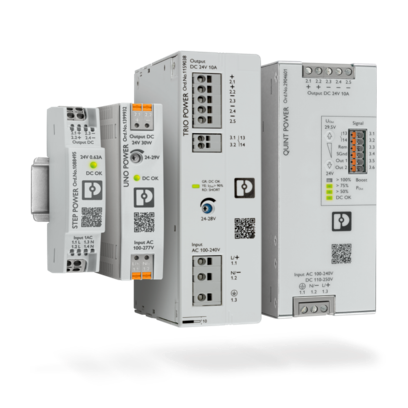 Power supplies for DIN rail