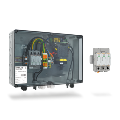 Surge protection for photovoltaic systems